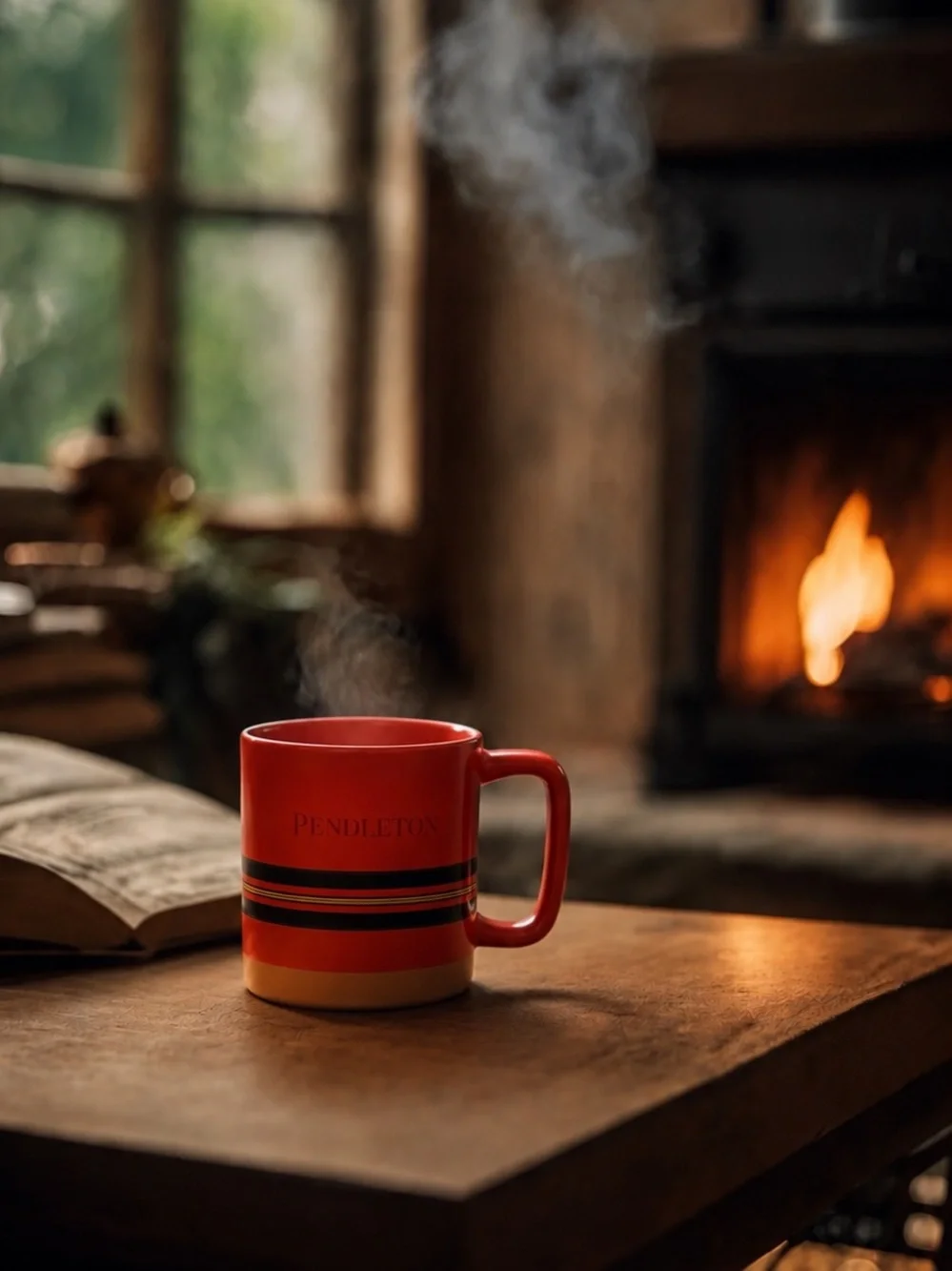 Pendleton Shelter Bay Stoneware Mug 18 oz National Parks Collection Cabin Coffee
